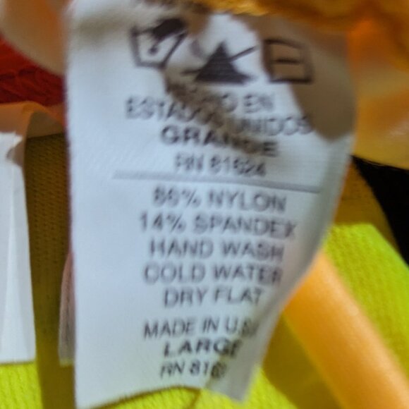 Orange Two-Piece Bikini - Picture 2 of 2